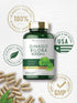 Carlyle Ginkgo Biloba Pills, 6000mg, 200 Capsules, Maximum Strength, Non-GMO, Gluten Free Supplement