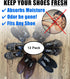 Charcoal Shoe Deodorizers, Activated Natural Bamboo Air Purifying Bag for Sneakers, Odor Eliminator Mini Bags