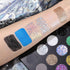 UCANBE Glitter Eyeshadow Makeup Palette - 12 Chunky & Fine Pressed Glitter + 4 Eye Shadow Powder for Theater Party