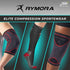 Rymora Leg Compression Sleeve, Comfortable Footless Socks for Pain Relief in Fitness, Running, and Shin Splints -