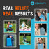ICEWRAPS 12"x21" Extra Large Ice Pack with Soft Fabric Cover - Reusable Clay Ice Pack for Physical Therapy