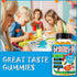 Genius IQ Kids Brain Supplements for Memory and Focus, Omega 3-6-9 Gummy Vitamins, 60 Gummies