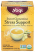 Yogi Tea Organic Sweet Clementine Stress Support Supplement, 16 Count