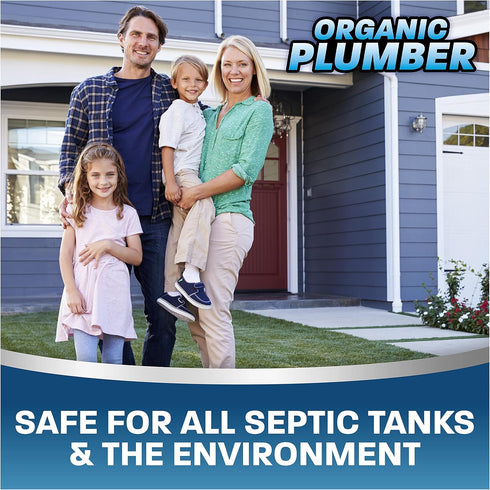 Septic Tank Cleaner Treatment, Bacteria x Natural Enzyme Flushable Bio Tabs for Sewage Waste & Field System