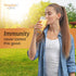 Effervescent Vitamin C 1000mg Tablets - Immune Support with Zinc, Sugar-Free & Vegan, 20CT