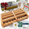 HELDSON Foot Massager Roller Plantar Fasciitis Pain Relief - Wooden Under Desk Feet