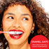 Colgate Optic White Purple Toothpaste, Mint Paste, 4.2 oz, Teeth Whitening with Fluoride, Enamel-Safe, Removes Surface