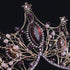 Vintage Baroque Queen Crowns, Purple Gothic Tiara for Women, Quinceanera Tiaras for Cosplay