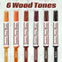 Wood Scratch Repair Kit Markers, Set of 13 Furniture Repair Pens for Touch-Up on Wood Furniture, Essential Toolkit