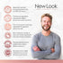 New Look Hair Growth Support Vitamins for Women and Men - Clinical Strength Supplement for Thicker, Fuller Hair, 60