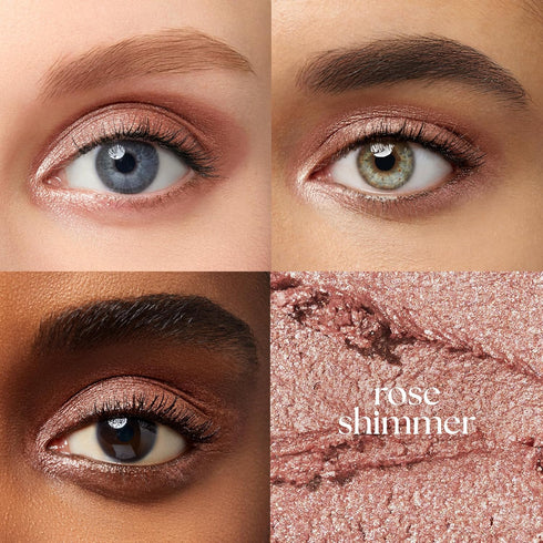 Julep Eyeshadow 101 Cream-to-Powder Waterproof Shadow Stick – Rose Shimmer – Long-Lasting, Crease-Proof Eyeshadow