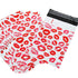 Lips Poly Mailers Red Kiss for Makeup Lip Gloss Lipstick Self Sealing Envelope, Pack of 25, 10 x 6.75 inches