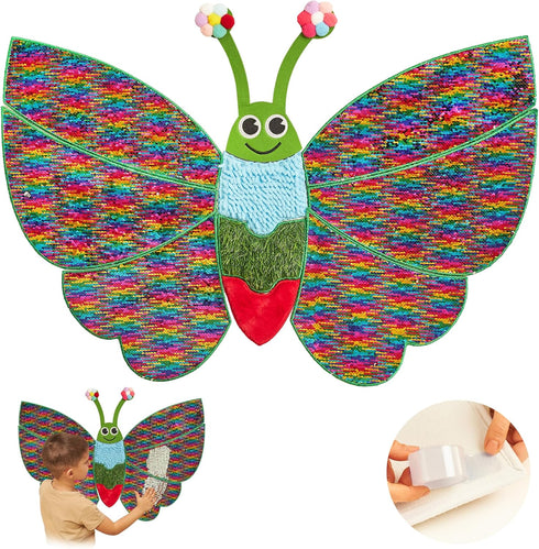 ODOXIA Sensory Wall Panel | Sequin Busy Board for Sensory Room and