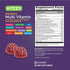 Womens Multivitamin Gummies - 12 in 1 Essential Daily Vitamins & Minerals, Immune Support - Raspberry Flavored.