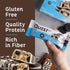 Quest Nutrition Dipped Chocolate Cookies & Cream Protein Bars, High Protein, Low Carb, Gluten Free, 12 Count
