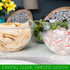 PLASTICPRO Disposable Round Crystal Clear Serving Bowls, 48 OUNCE for Party Snack or Salad