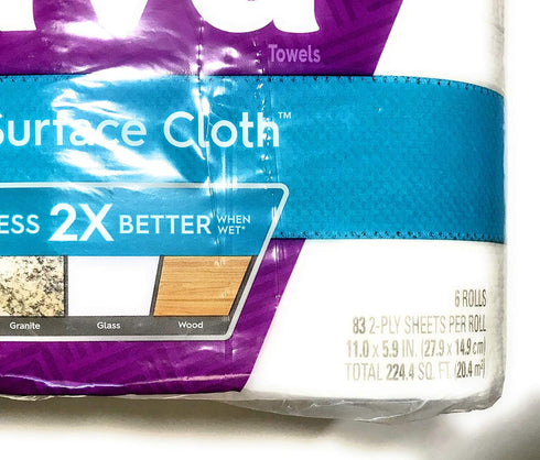 Viva Paper Towels 6 Viva Choose-a-Sheet Paper towels Rolls
