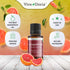Viva Doria 100% Pure Grapefruit Essential Oil, Undiluted, Food Grade, 15 ml (0.5 Fluid Ounce)