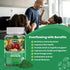 Sugar-Free Fruit and Veggie Gummies — 35+ Greens, Fruit and Vegetable Vitamins to Boost Immunity, Skin & Gut Health — Ideal Fruit and Vegetable Supplement for Adults & Kids (60 Gummies)