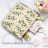 PAZIMIIK Makeup Bags for Purse - Large Zipper Cosmetic Pouch, Travel Canvas Organizer Tool for Women and Girls (Daisy