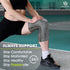 Vital Salveo Knee Compression Sleeve, Light Grey (1PC) XX-Large - S-Support Pain Relief for Men and Women