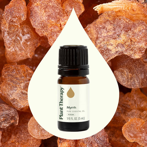 Plant Therapy Myrrh Essential Oil, 5 mL (1/6 oz), 100% Pure, Natural Aromatherapy