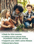 Probiotics for Kids - 30 Chewable Tablets with 3 Billion CFUs, Berry Flavor, Non-GMO & Gluten Free Supplement by