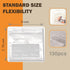 Hyether 3 2.75 inch Pack 130 Pill Bags for Travel Pill Pouches x of Travel Pill Organizer for Medicine with Write on