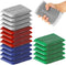 24 Pack Steel Scrub Sponges for Dishes - Heavy Duty Non-Scratch Multi-Use Kitchen Sponge for Hard Surface Cleaning