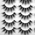 Lanflower 20 Pairs False Eyelashes, 4 Styles Fluffy Long Dramatic Lashes Pack, Wholesale Bulk Faux Mink Lashes