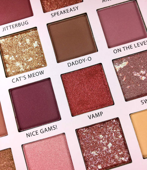 Rude Cosmetics The Roaring 20s Eyeshadow Palette, Carefree Eye Shadow for Women, 0.85 oz