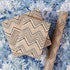 Ulmasinn Kraft Gift Wrapping Paper Roll, 17 Inches X 33 Feet Ethnic Tribal Minimalist Geometric Pattern for Parties
