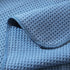POLYTE Premium Microfiber Kitchen Dish Cloth Waffle Weave 12 Pack (12x12 in, Dark Blue, Gray, Off White)