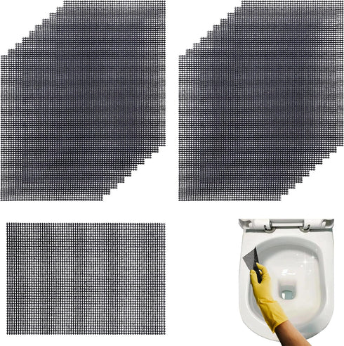 TNTIWQ 30Pcs Cleaning Screens for Toilets Cleaner Hard Water 5.5 x 4 Inch