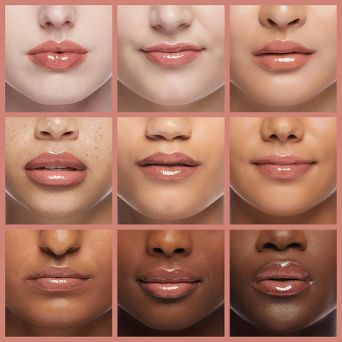 Rimmel Stay Glossy Lip Gloss - Non-Sticky Lightweight Formula for Lip Color and Shine - 020 Sunday Brunch, 0.18oz