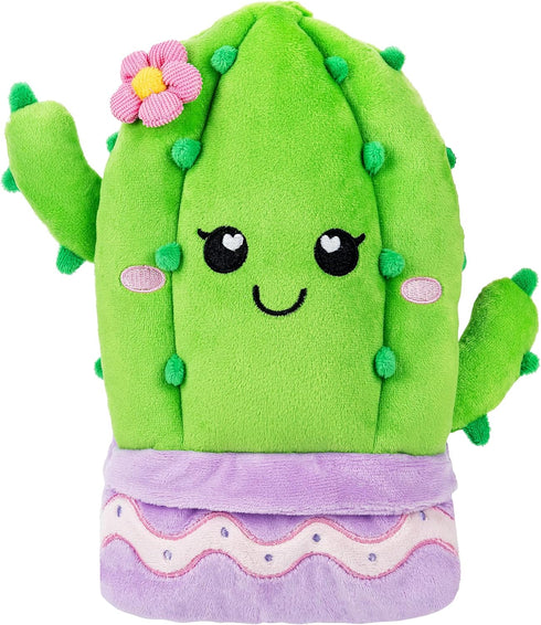 Cactus Microwavable Unscented Heating Pad for Women and Kids, Cute Soft Cozy Plushie Food Toy