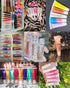 Honbay 10PCS 8ml Refillable Clear Lip Gloss Balm Containers