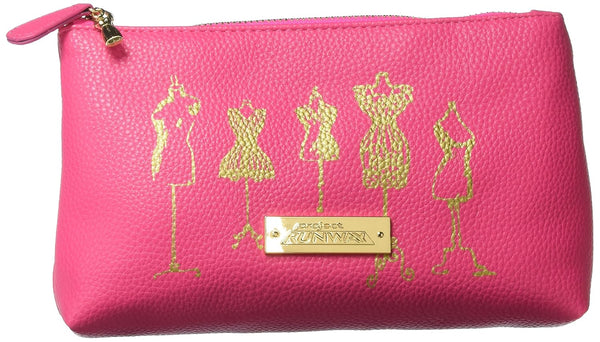 Project Runway Vintage Cosmetic Bag, Pink Dress Form
