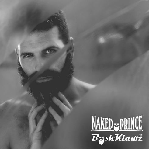 Naked Prince Scent Free All Natural Beard Balm Leave-in Conditioner, Premium Moisturizer for Bearded Men