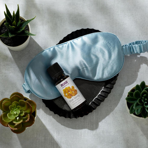 NOW Essential Oils Blue Tansy Oil Blend - 1-Ounce, Soothing and Calming with a Sweet and Fresh Aroma