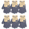 Yiclick 6Pairs Heavy Exfoliating Gloves, Body Scrub Exfoliator for Dead Skin Remover for Men and Women