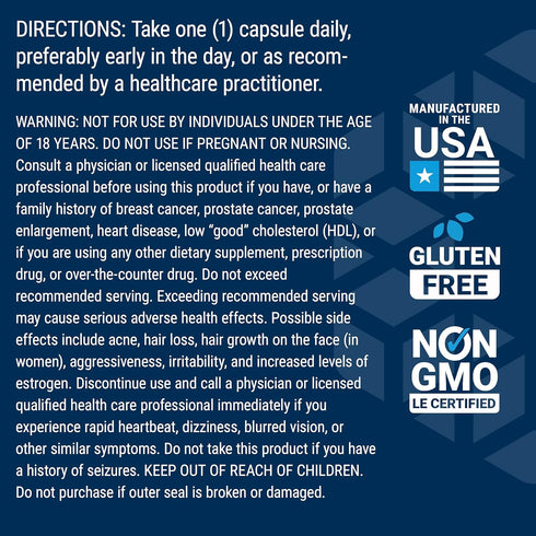 Life Extension Pregnenolone - 100 mg Hormone Balance Supplement, Gluten-free, Non-GMO, 100 Capsules