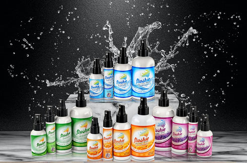 Poop Travel Size Toiletries Bathroom Spray for Toilet Deodorizer and Odor Eliminator