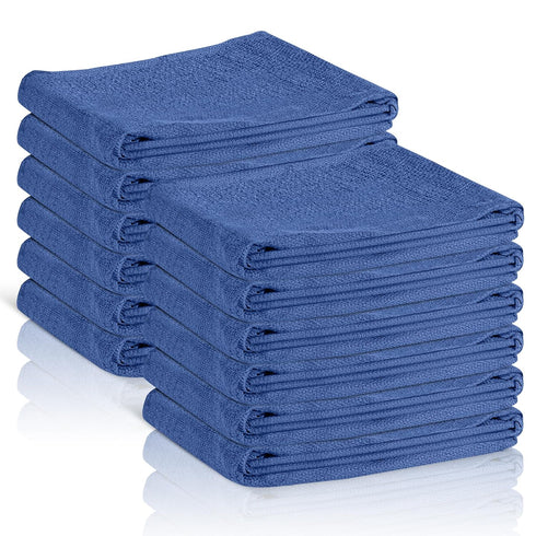 Surgical Towels for Cleaning, Huck Towels 12 Pack, 100% Cotton, Size 16x26, Super Absorbent Cleaning Rags