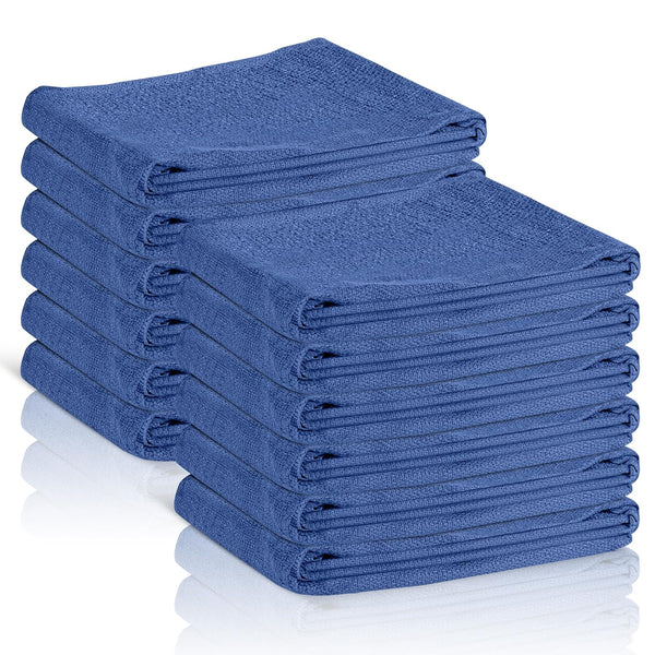 Surgical Towels for Cleaning, Huck Towels 12 Pack, 100% Cotton, Size 16x26, Super Absorbent Cleaning Rags