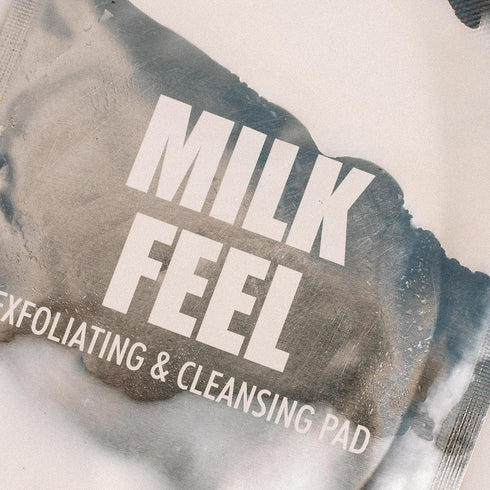 LAPCOS Milk Feel Exfoliating and Cleansing Pads - Clear Acne Prone Skin, Nourishing (10-Pack)