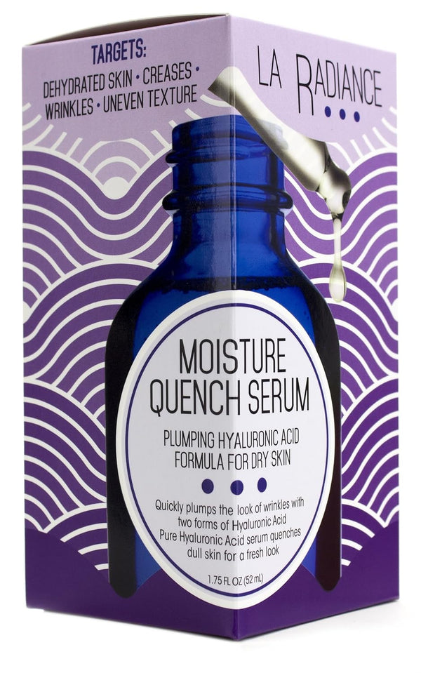 La Radiance Moisture Quench Anti-Aging Serum with Pure Hyaluronic Acid, 1.75oz Glass Bottle
