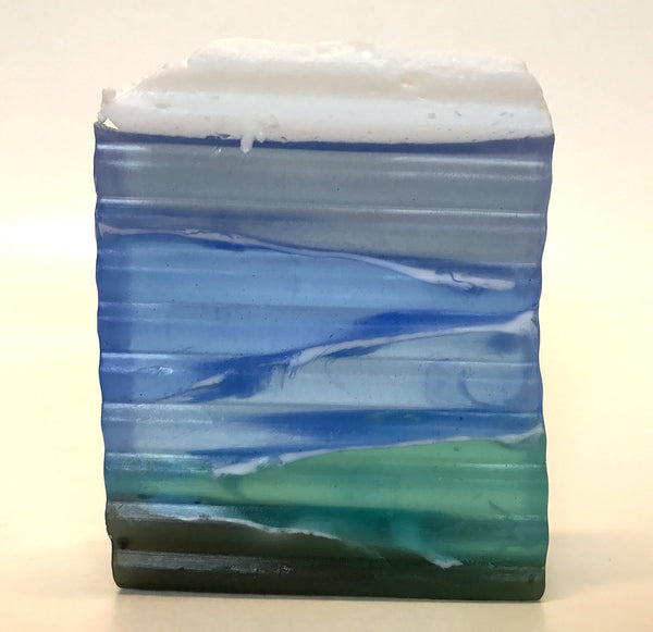 Ocean Breeze Soap Bar, Hand Made Natural Relaxing Calming Moisturizing Body and Skin