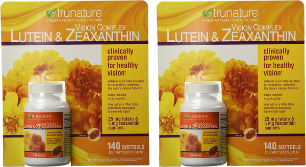 TruNature Vision Complex with Lutein & Zeaxanthin - Value Pack of 2 (Total 280 Ct Softgel)