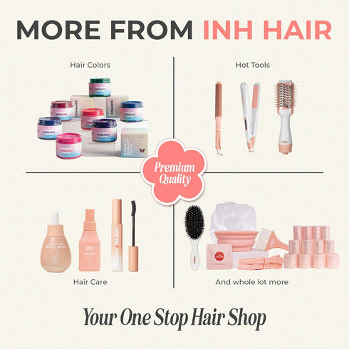 INH Quick Slick Non Greasy Flyaway Hair Finishing Stick, Travel Size with Peach Scent